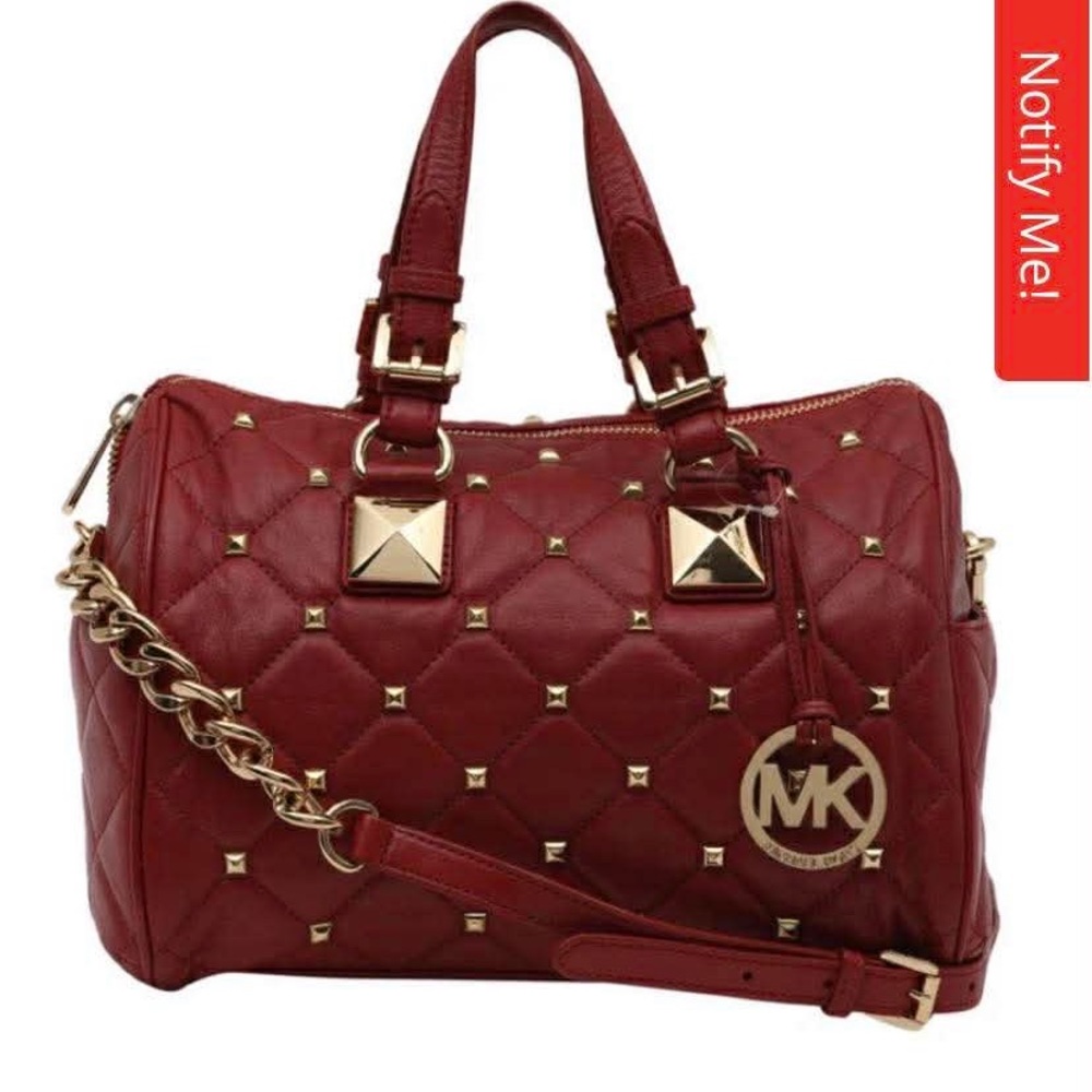 ISO this exact Michael Kors Red Quilted Bag Greyson model